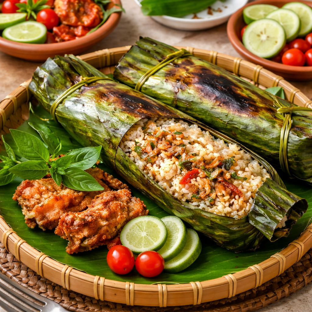 Nasi Bakar Special